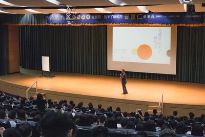 徐董事長於高科大現身說法圖片